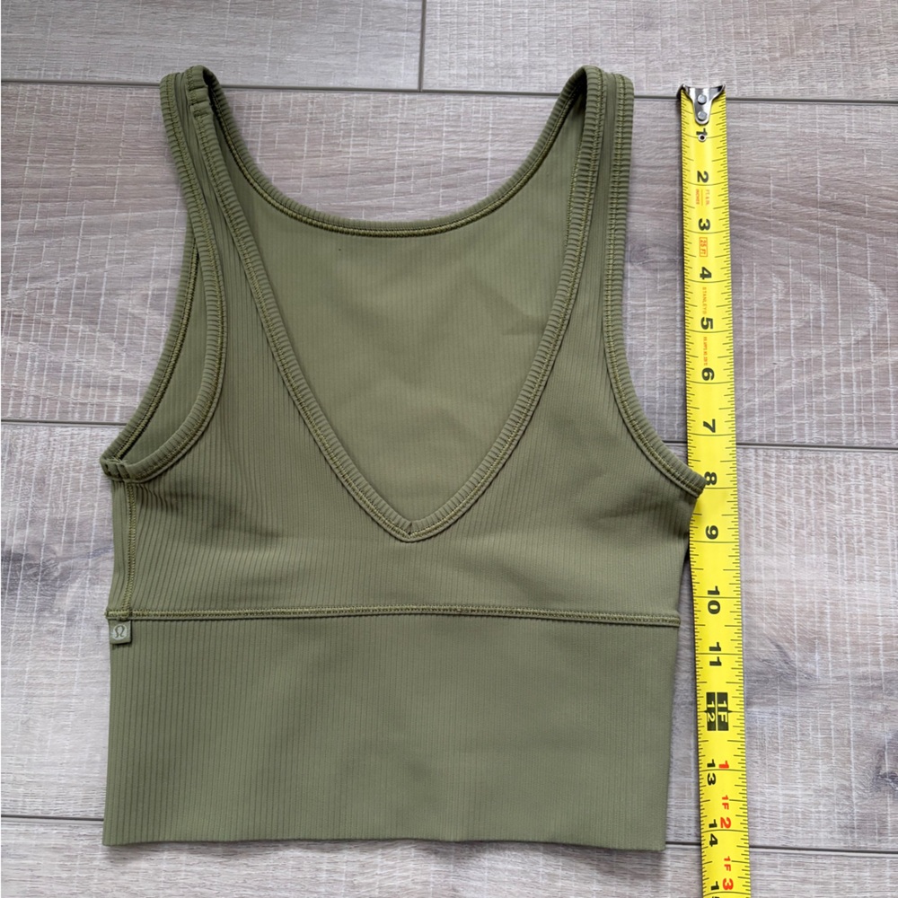 Lululemon Athletica Power Pivot Ribbed Tank Top - Picture 6 of 7